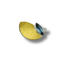 Ring mit blauem Topas