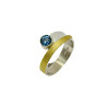 Ring mit blauem Topas