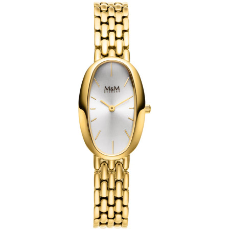 M&M ARMBANDUHR  MIT METALLBAND