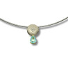 Anhänger mit Brillant und Paraiba Turmalin