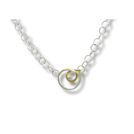 Collier im Kettendesign