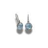 Ohrschmuck mit blauem Topas