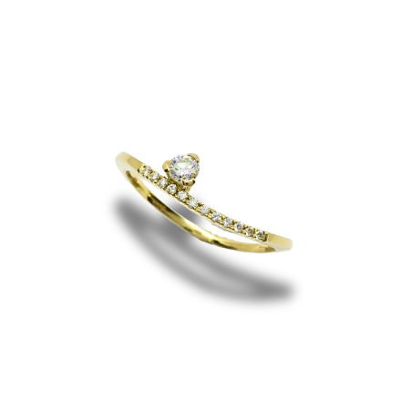 Ring mit Brillant