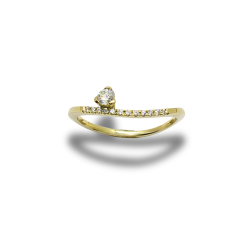 Ring mit Brillant