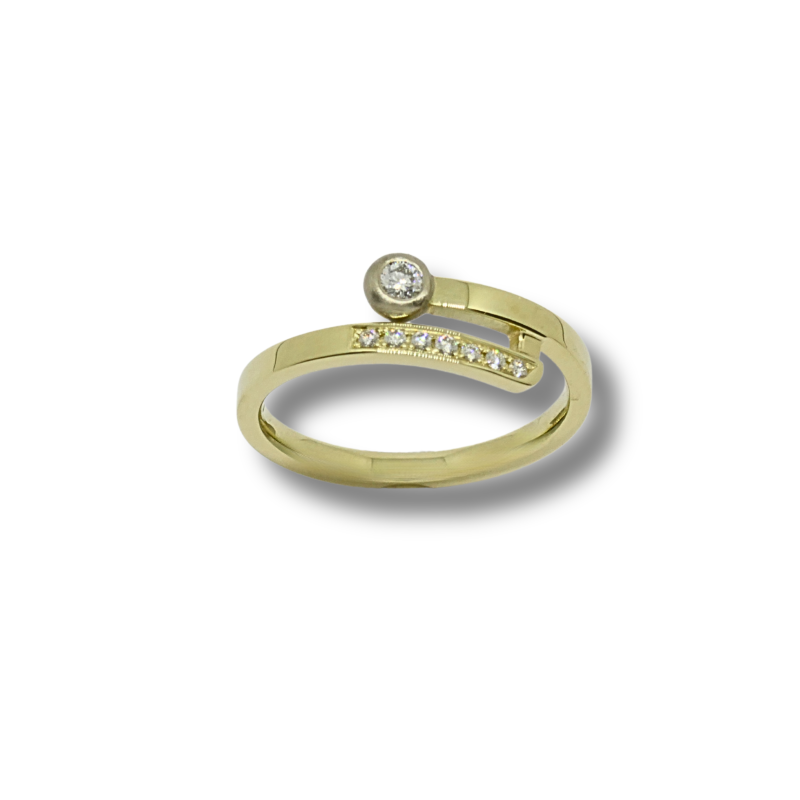 Ring mit Brillant