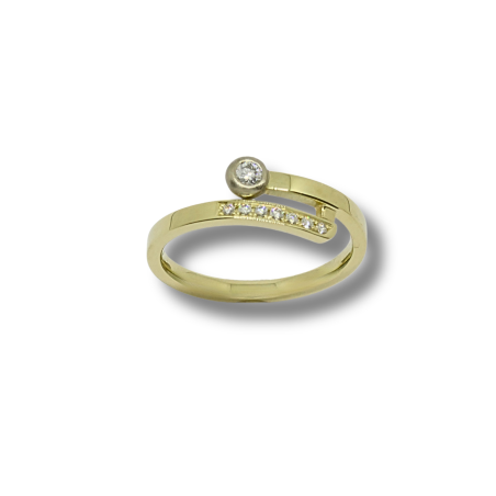 Ring mit Brillant