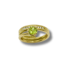 Ring mit Maligranat und Brillant